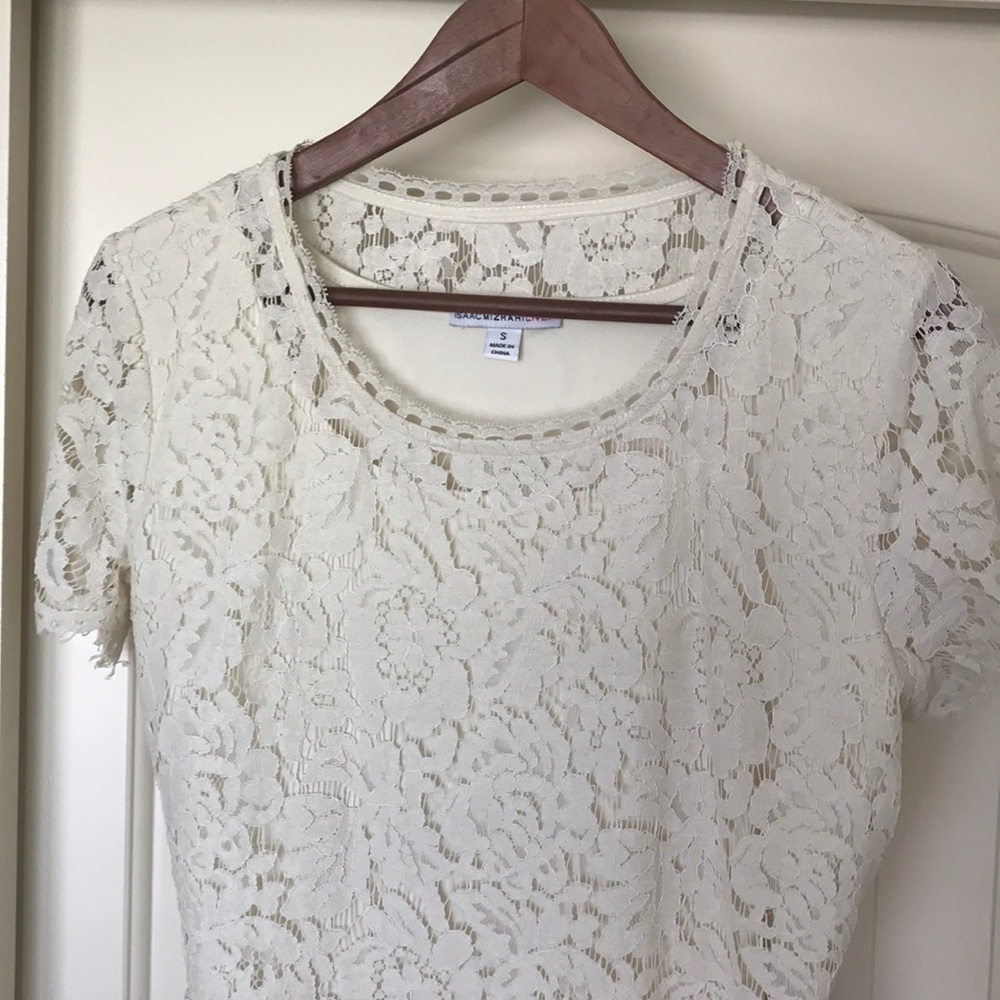 Isaac Mizrahi- Lace top